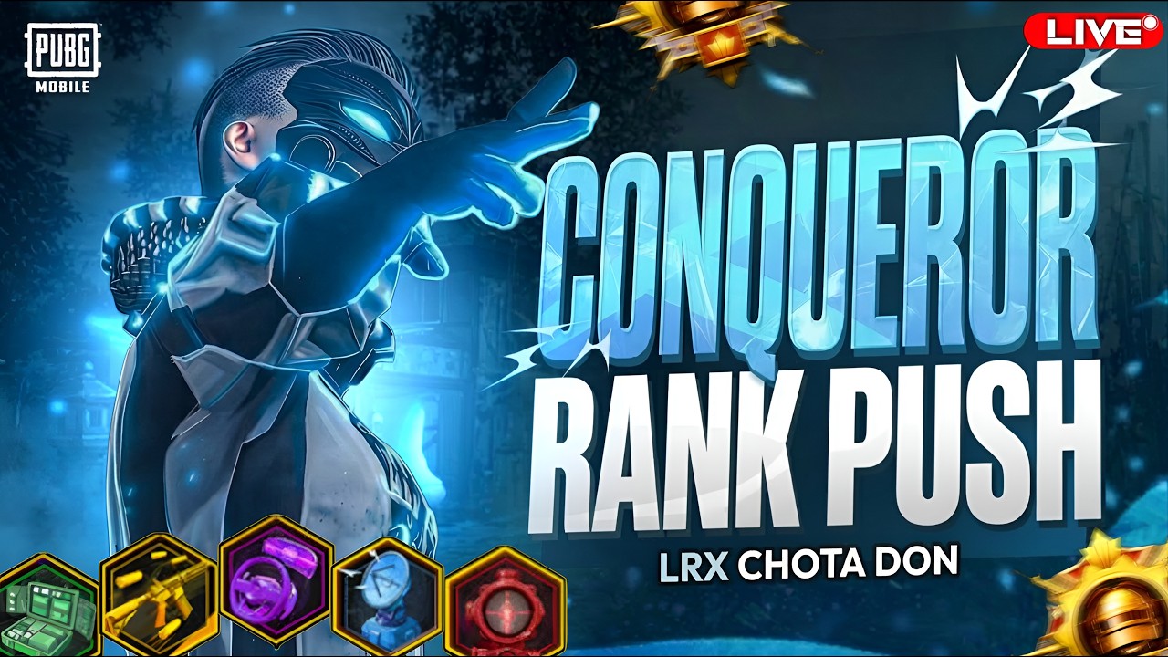 🔴 LIVE PUBG MOBILE S29 Conqueror Push 👑🔥 Intense BGMI/PUBG Clutches | Road to 2K Subs 🚀