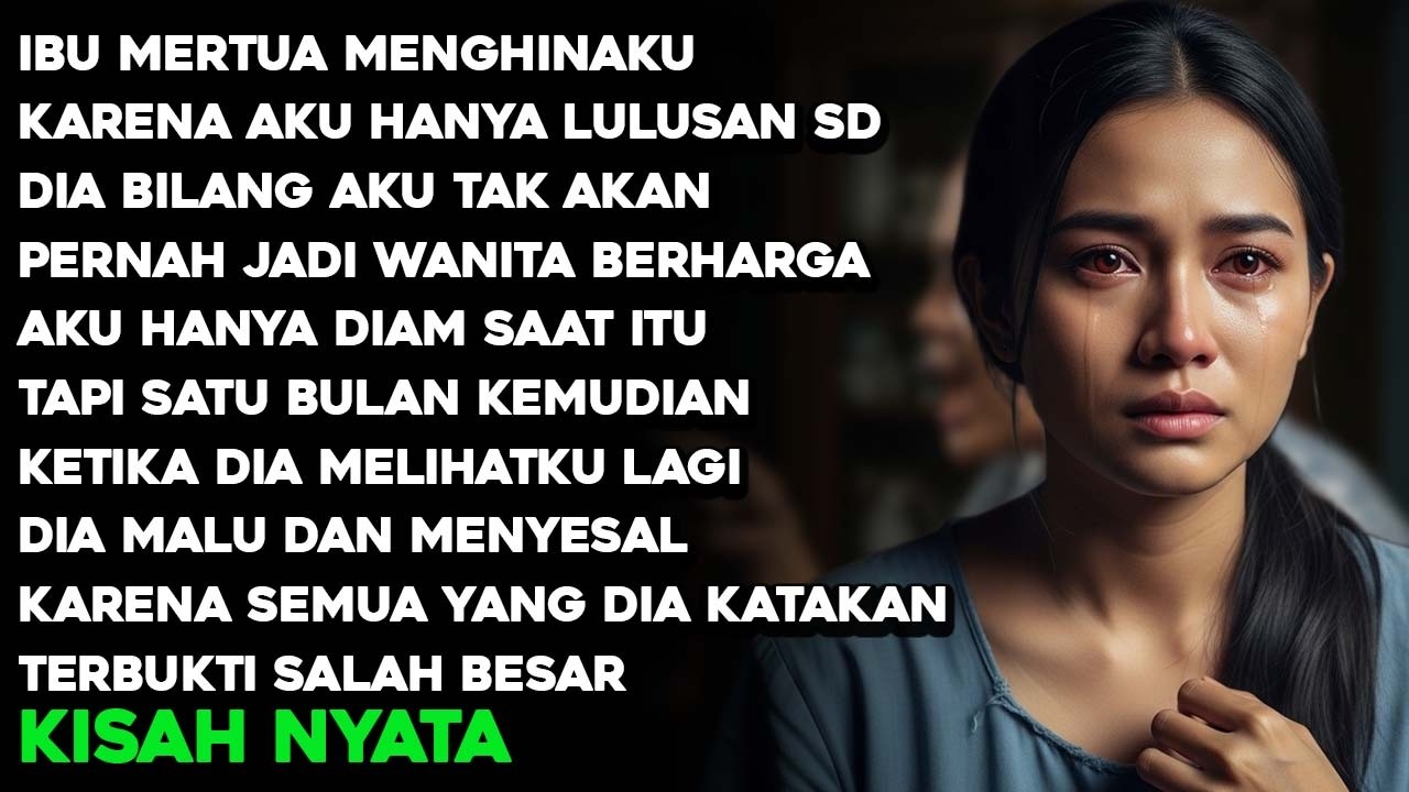 MERTUA MEREMEHKANKU KARENA LULUSAN SD — 1 BULAN KEMUDIAN MEREKA SYOK SAAT TAHU SIAPA AKU