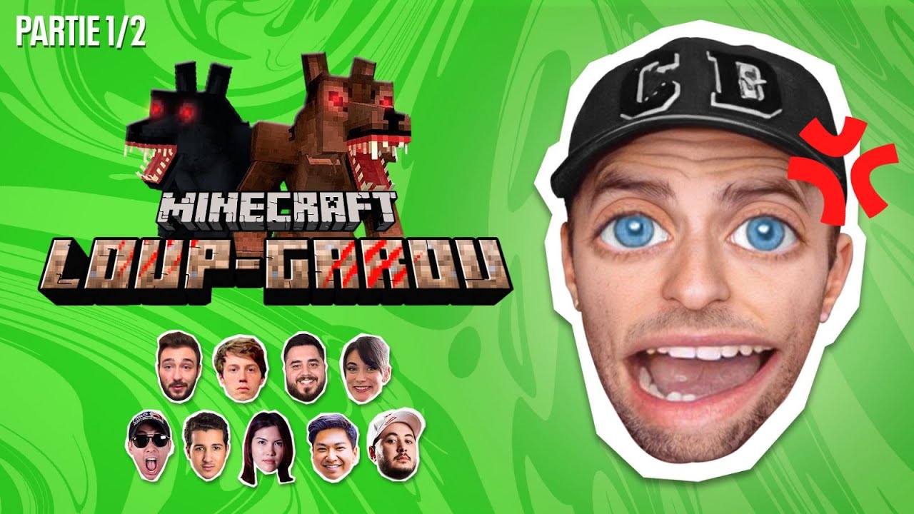 Minecraft: Loup Garou (Partie 1/2) - Rediffusion Squeezie du 22/02