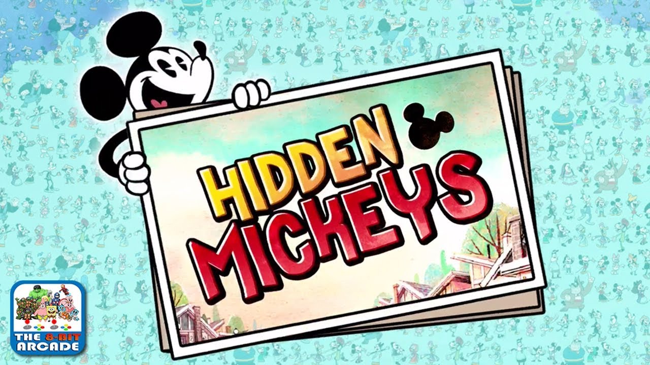 Hidden Mickeys - Scroll, Pinch and Zoom around to Find Mickey (iOS Gameplay)