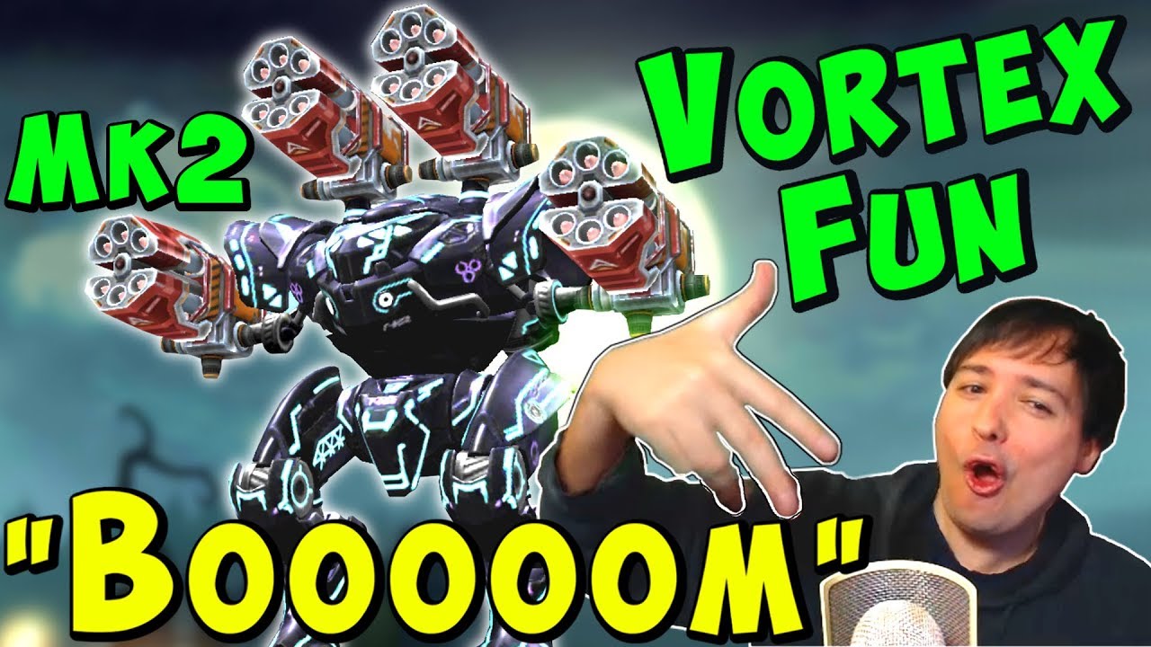 Insane Mk2 Vortex Fun Hangar - War Robots Live Gameplay with Manni WR