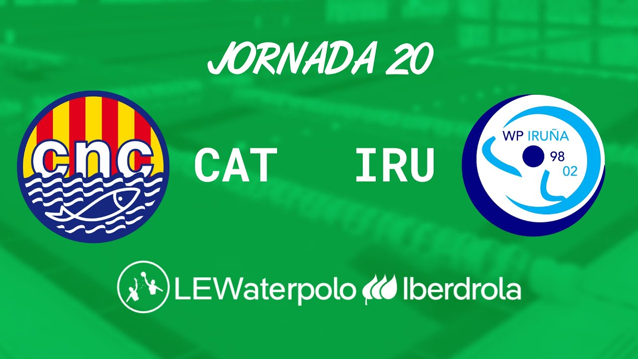 🔴 DIRECTO | Liga Femenina Iberdrola de Waterpolo: EPlus CN Catalunya - Iruña 98 02 | Jornada 20
