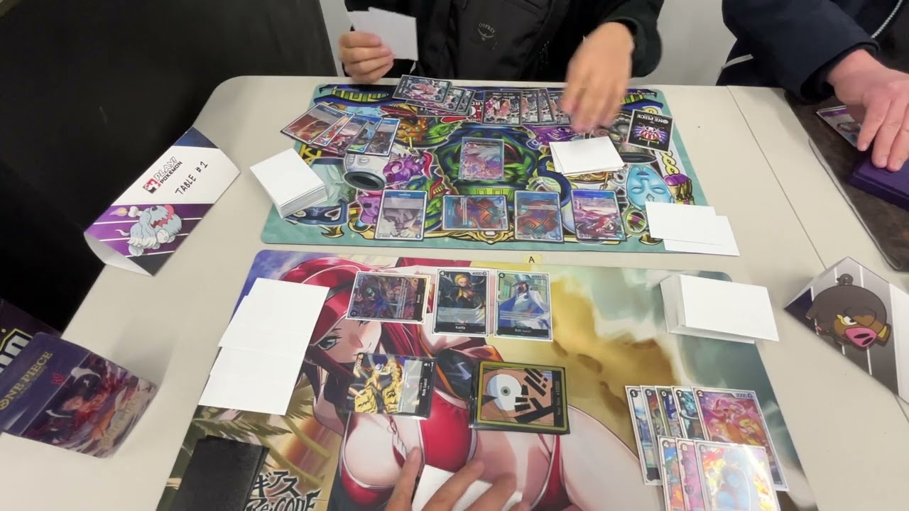 (OP09) Rob Lucci vs Blue Doflamingo! Rare & Sleeveless Local Finals! One Piece TCG POV