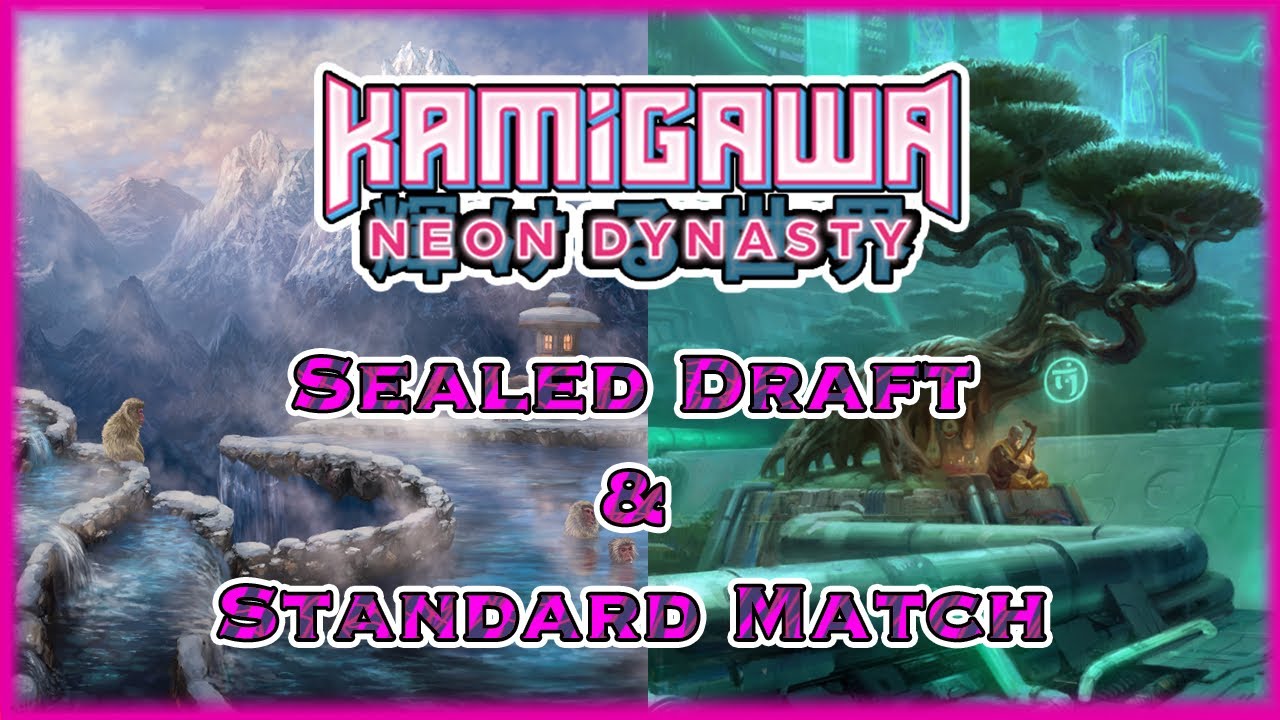 Kamigawa Neon Dynasty Sealed Draft | MTG Booster Box Opening | Deck Building | Standard Match Four