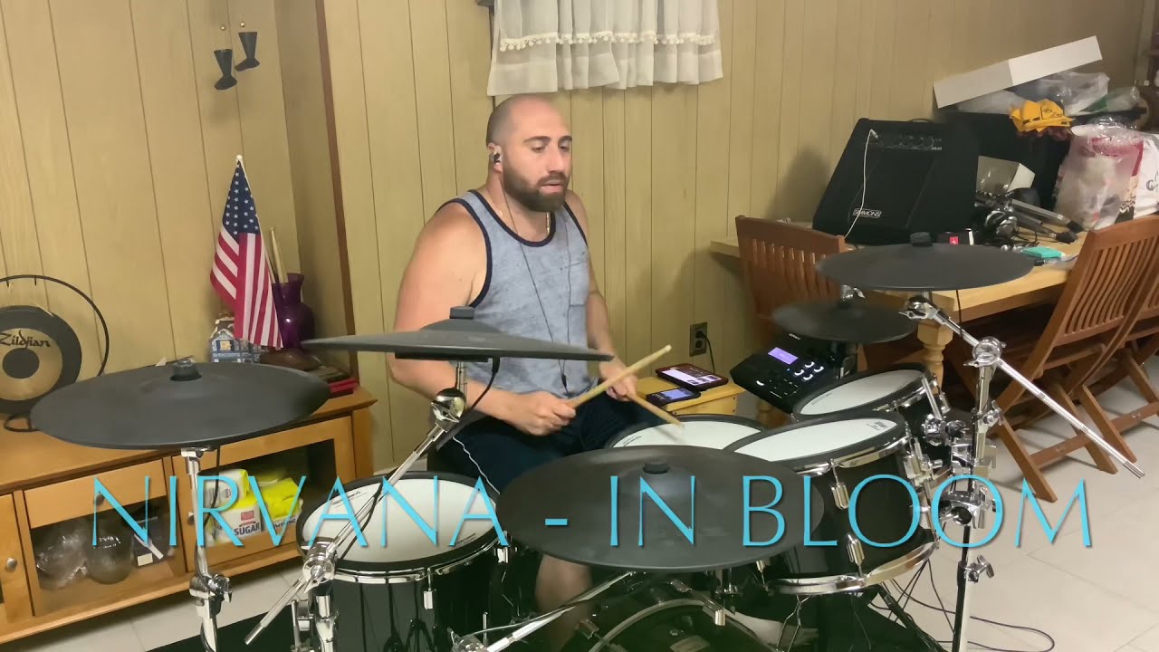 Nirvana - In Bloom (Drum Cover) Roland VAD 506