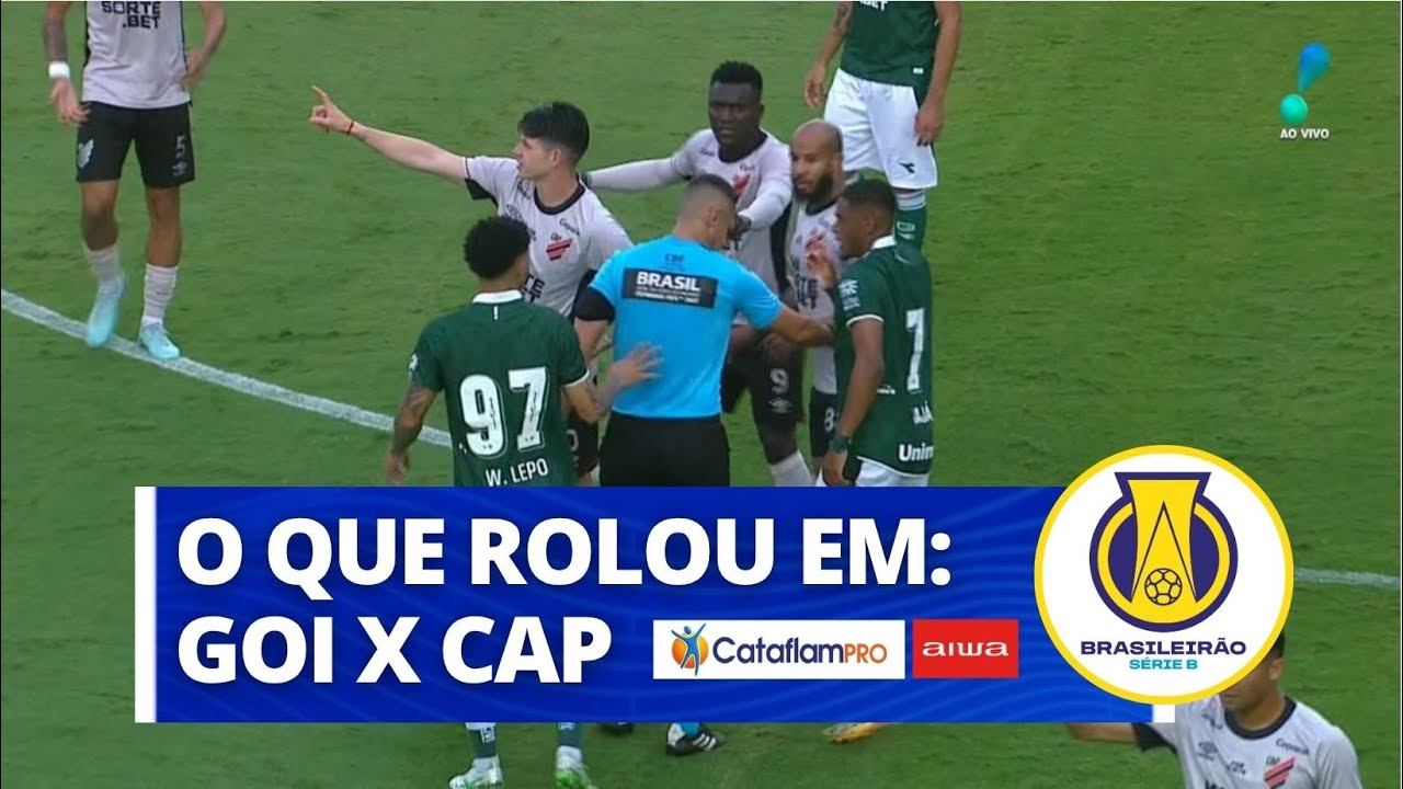 Melhores Momentos: GOI 0 x 1 CAP  - Série B 2025
