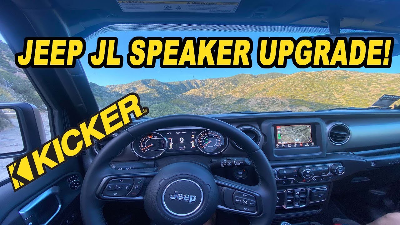 2020 Jeep Wrangler JL Speaker Upgrade!