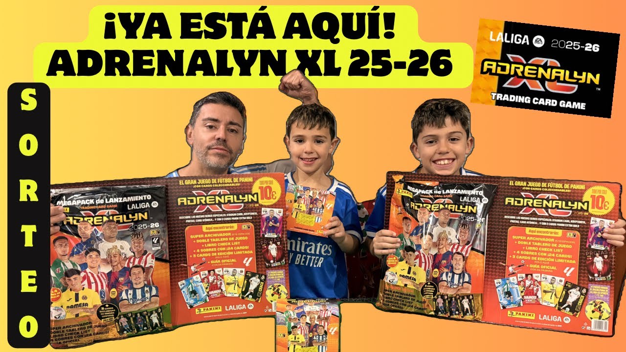 🔥¡Adrenalyn XL 25/26 La Liga ya está AQUÍ! | Apertura + SORTEO 🎁⚽