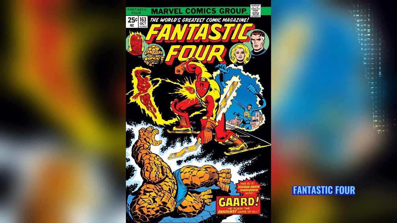 История комиксов Marvel: Фантастическая четвёрка #163 (октябрь 1975 г.) #marvelcomics #fantasticf...