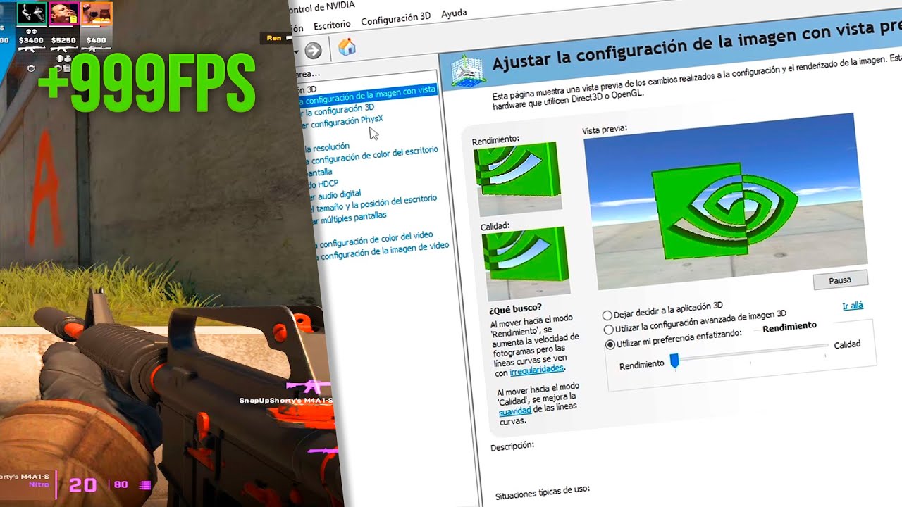 🔥⚙️!COMO CONFIGURAR EL PANEL DE CONTROL NVIDIA&iexcl;  | (M&aacute;ximos FPS 📈) EN 2023 🔥