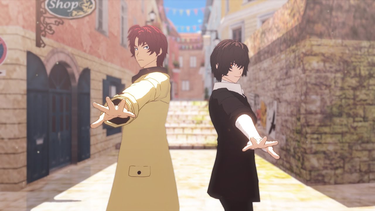 【MMD文スト】グッバイ宣言【太宰·織田】(カメラ配布)