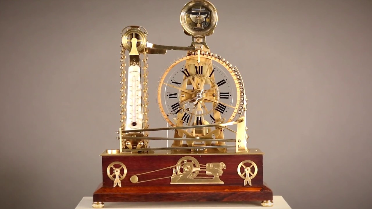 French Waterwheel Clock | M.S. Rau
