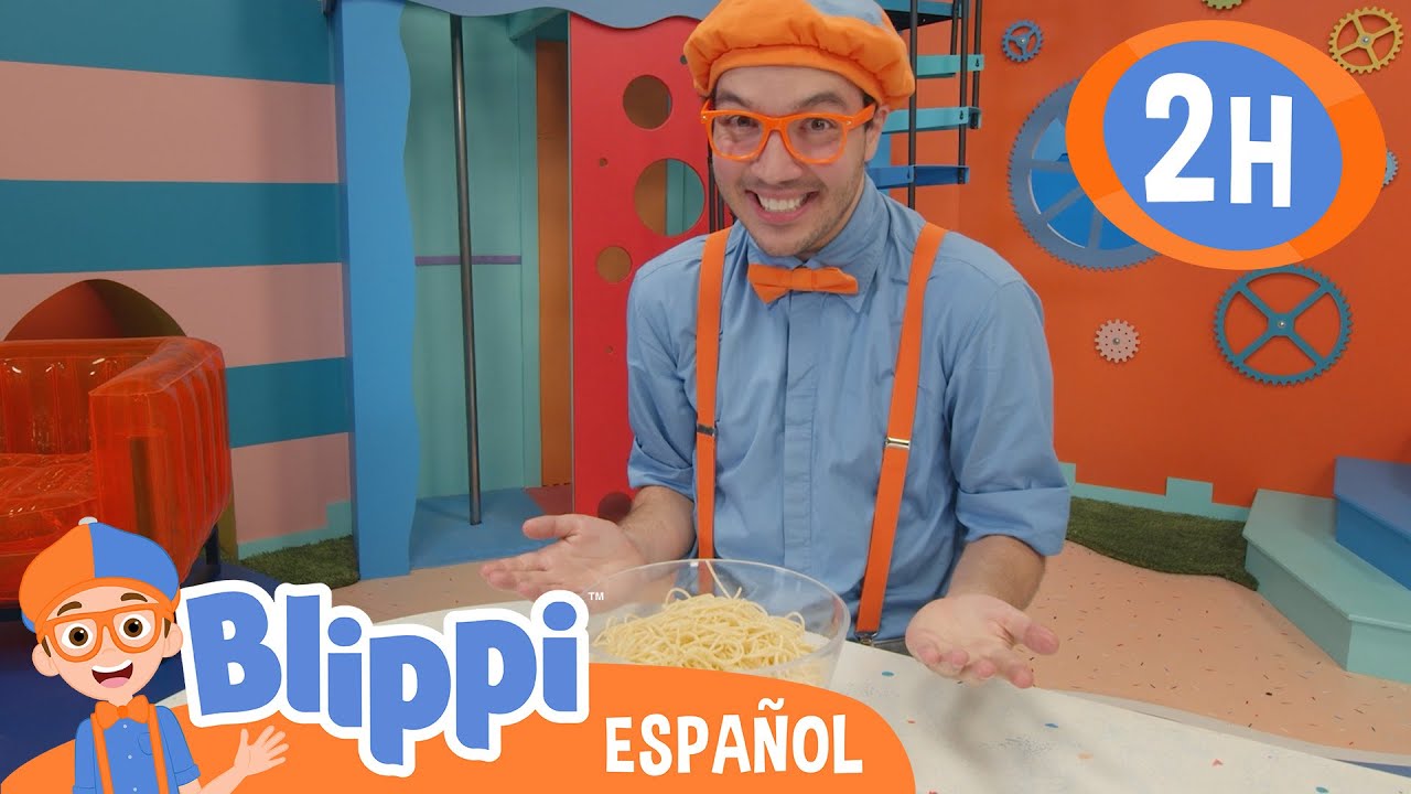 Usamos los sentidos y aprendemos ⭐Canciones Infantiles🎵| Juega y aprende | Moonbug Español | Blippi