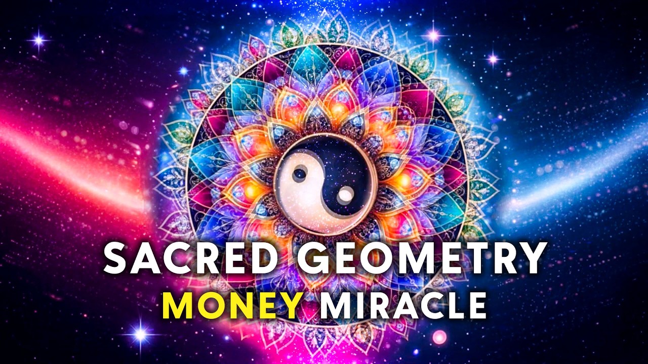 888Hz 88Hz 8Hz Infinite Riches Vibration | Sacred Geometry Awakening | Law of Attraction Music