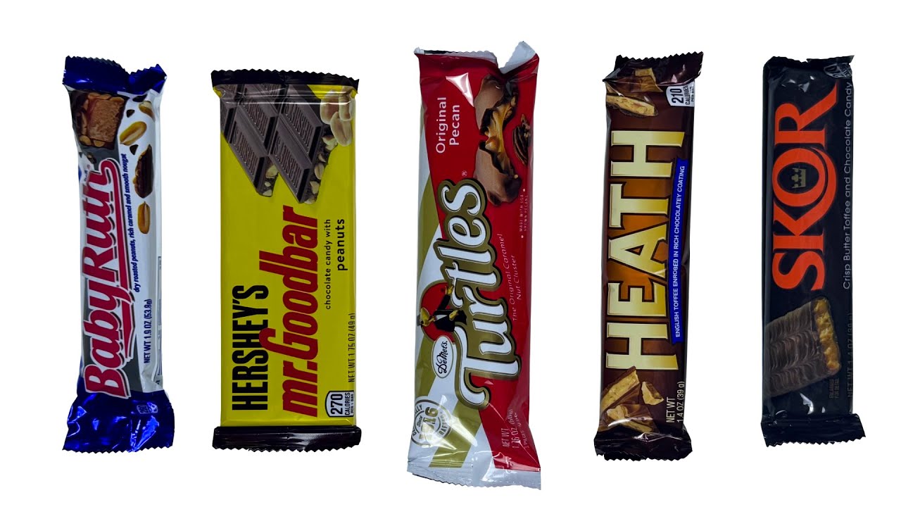 Classic Candy Bars | ASMR