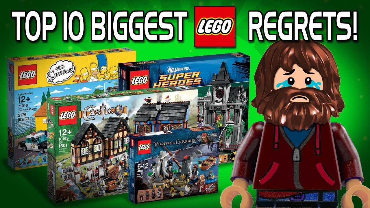 10 самых больших сожалений, связанных с LEGO!