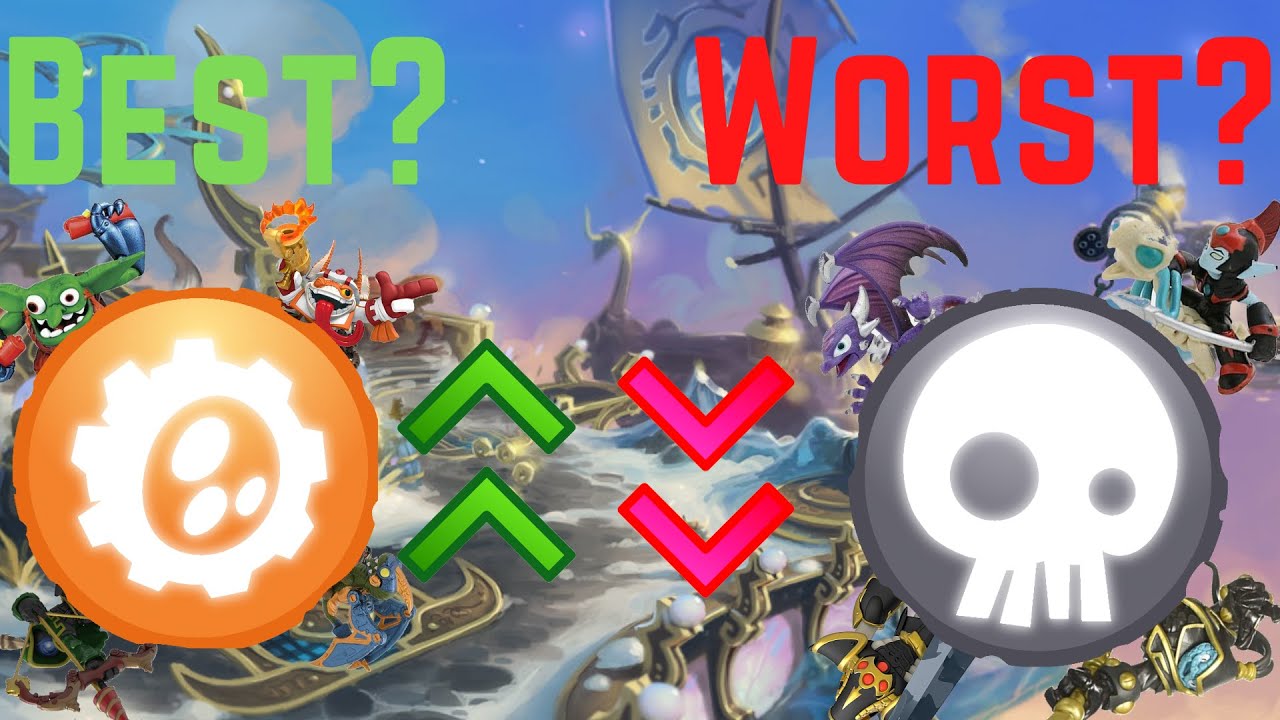 The Best and Worst Elements in Each Skylanders Games