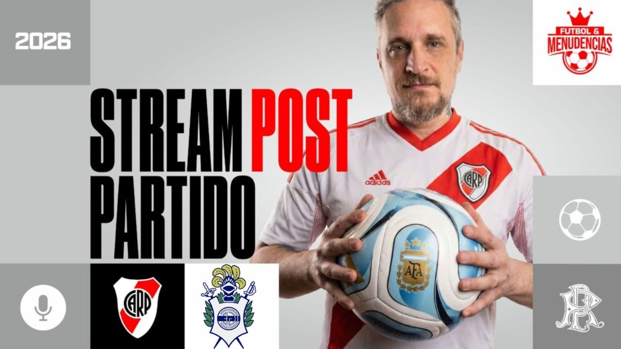ViVO STreAM Post Partido River Plate vs Gimnasia LP - Torneo apertura 2026 Argentina