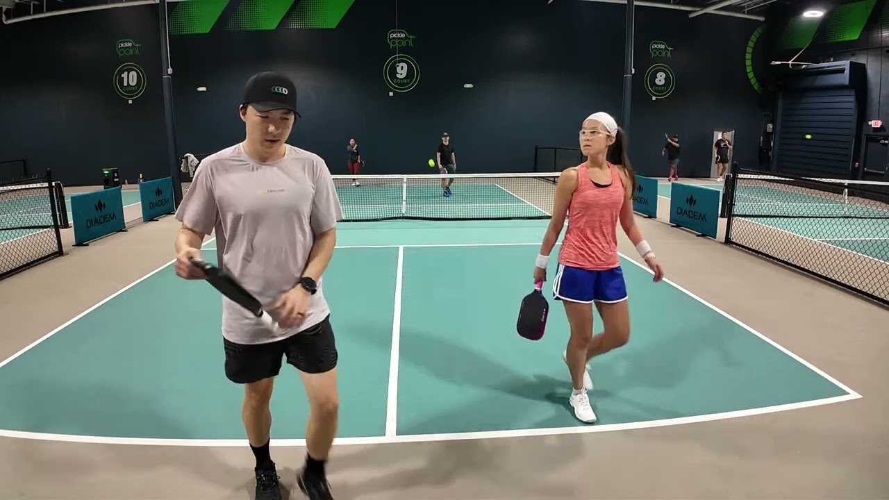 Pickleball - Pickle Point SW 26 - Kevin/Diane vs Daniel/Vanna Game 1