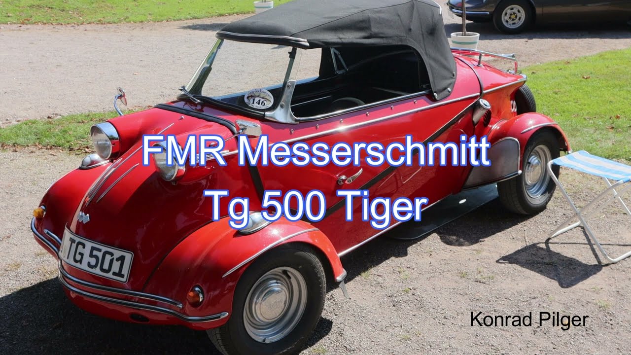 FMR Messerschmitt Tiger 500 1959 Rollermobil Micro car Concours d'Elegance Schwetzingen