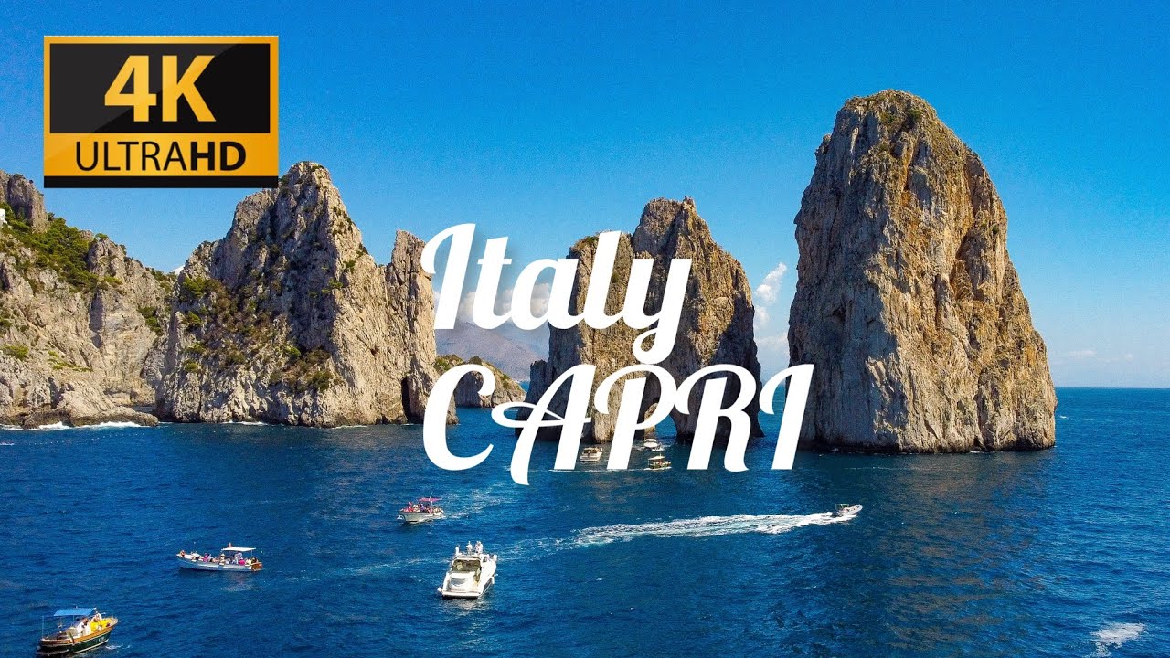 Capri Drone 4k | Amalfi Coast