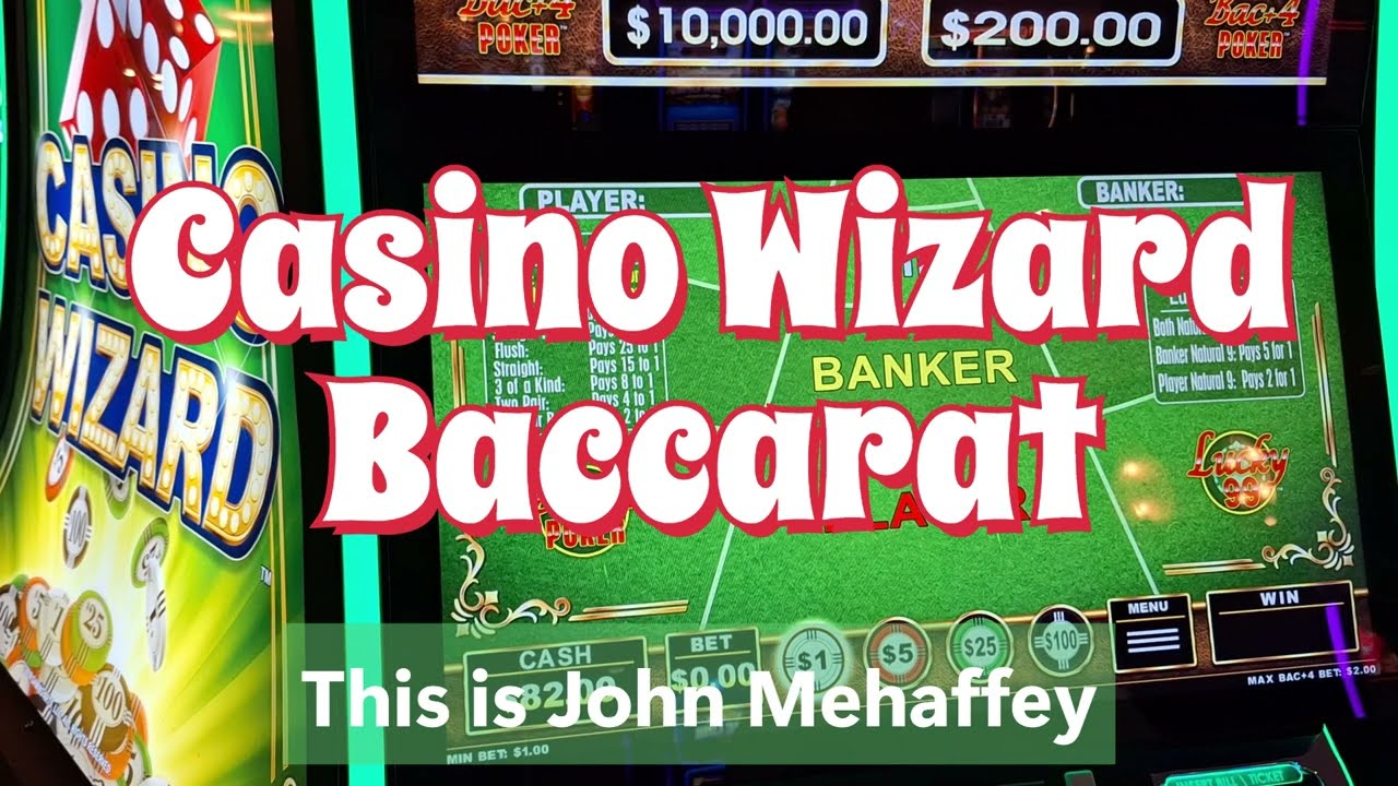 Как играть в Casino Wizard Baccarat