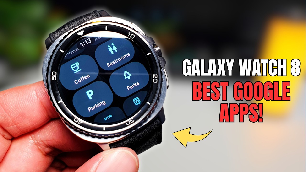 Don't Miss These Google Apps on Galaxy Watch 8 Classic!
