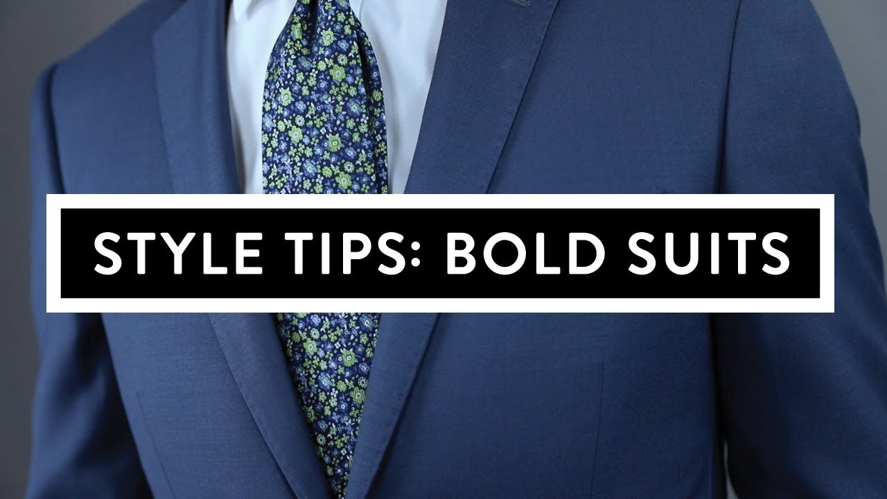 Dress Smarter: How To Style A Bold Suit
