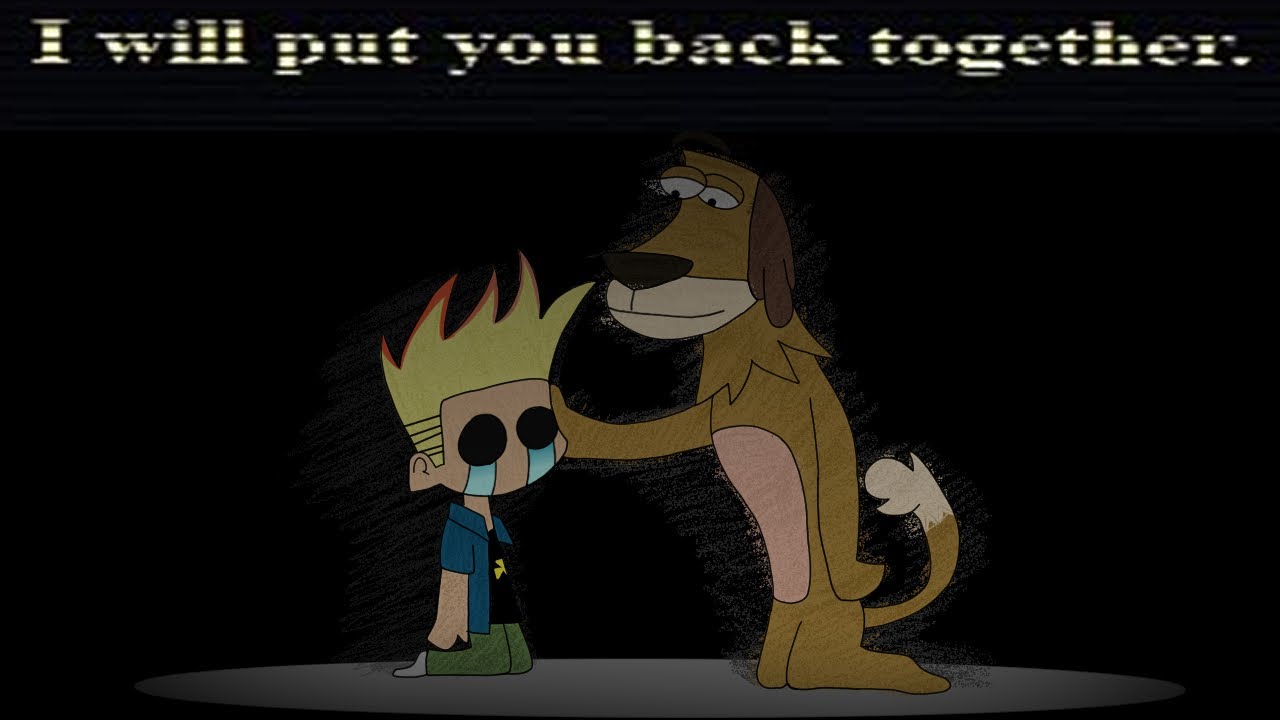 I'm sorry... You're broken... I'm still here Johnny... | FNAF 4