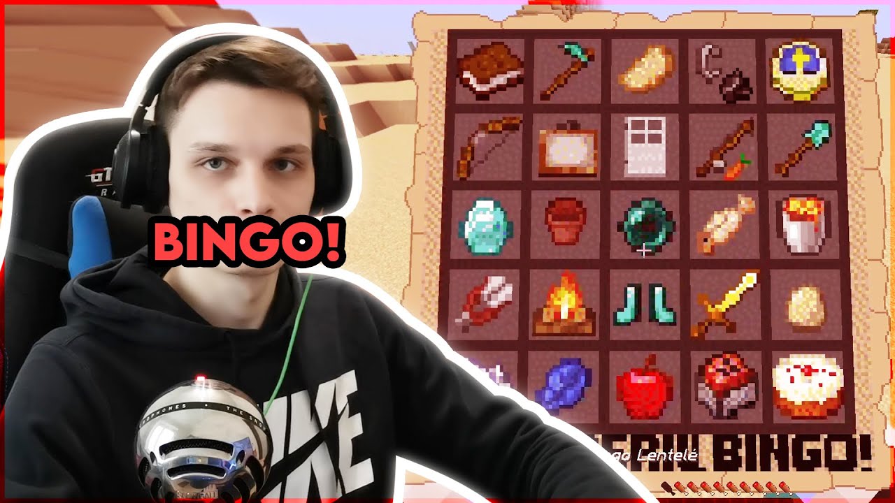MINECRAFT BINGO! @DariusZaidzia @EnoxsLT @Edvisss