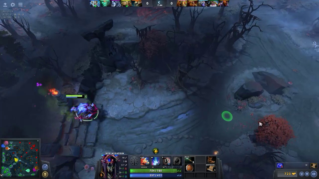 Offlane/Roaming Nyx Assassin Build - Dota 2 (7.09)