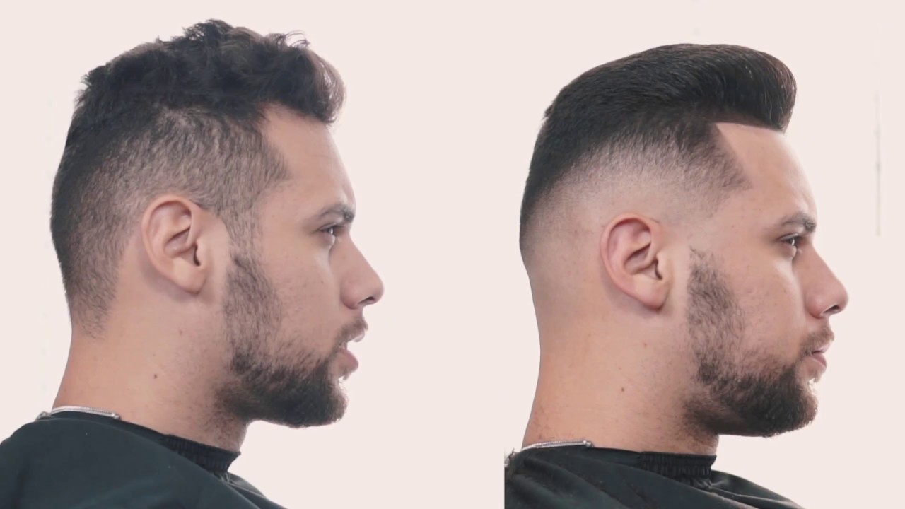 Maestro Barber - Corte Fade + Pompadour (TUTORIAL)