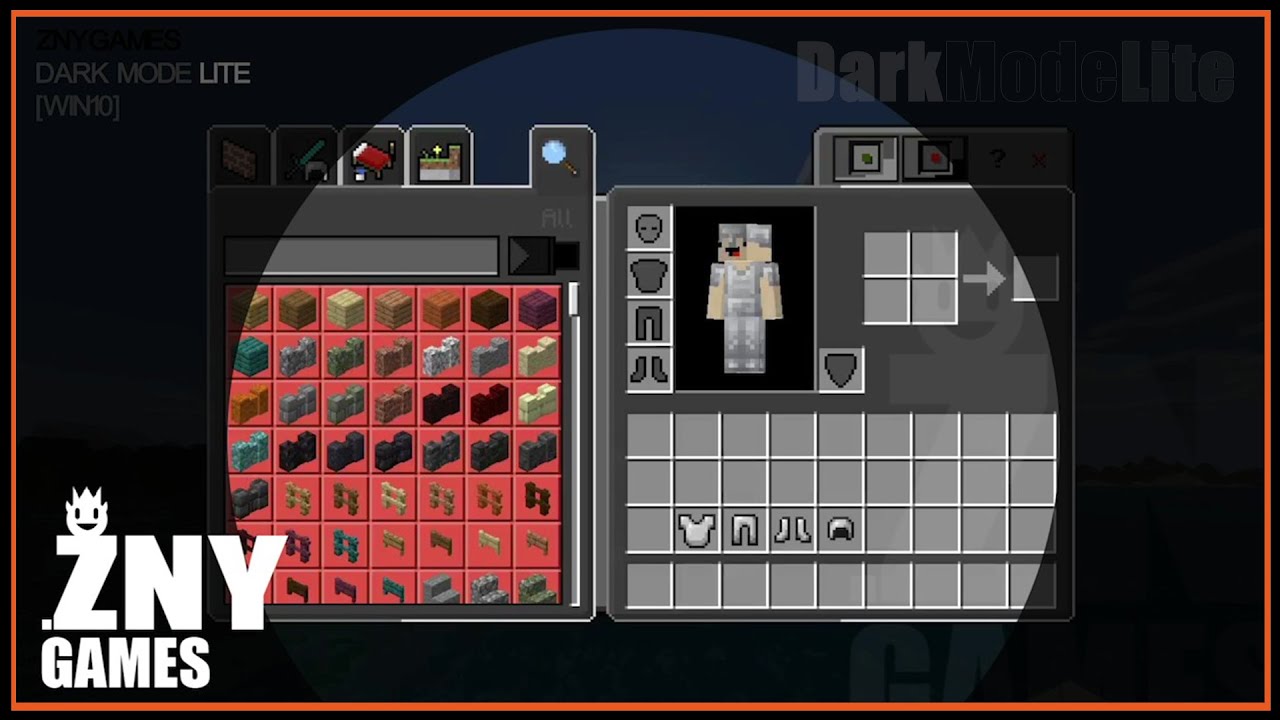 DARKMODELITE [WIN10] ⬛ Showcase: Inventory