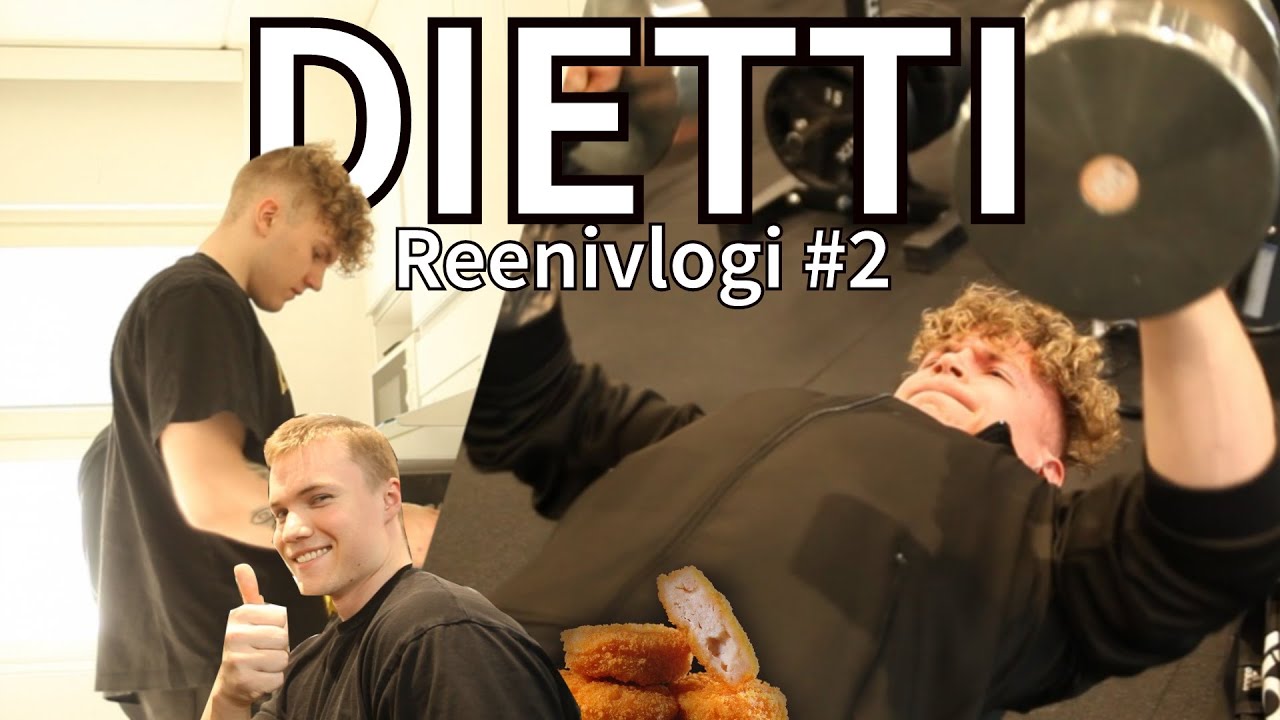 TREENIVIDEO + VLOGI // RINTATREENI JA KISADIETTI ALKOI // NÄLKÄ???