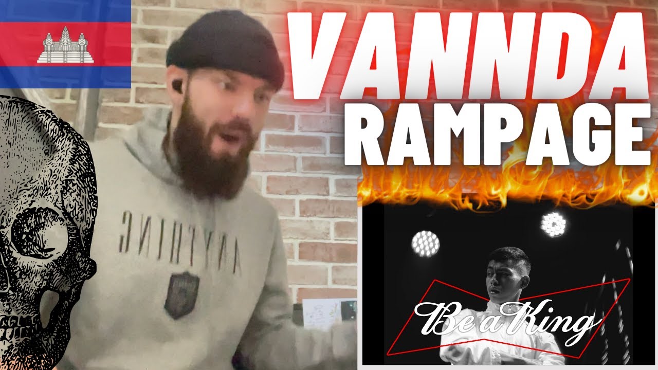 🔥🇰🇭 VANNDA - RAMPAGE [HYPE UK 🇬🇧 REACTION!]