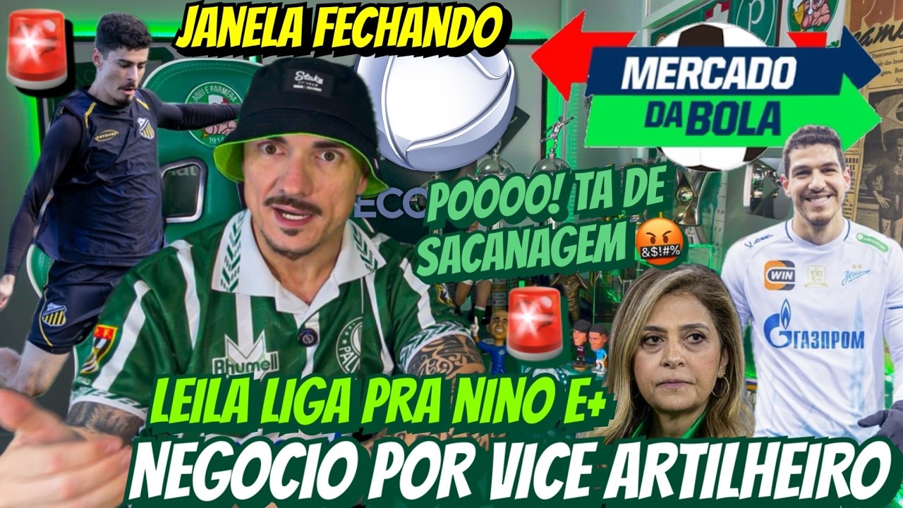 ⚠️ NEGÓCIO POR VICE ARTILHEIRO | RECORD TA DE SACANAGEM | LEILA LIGA PRA NINO | JANELA FECHANDO E+