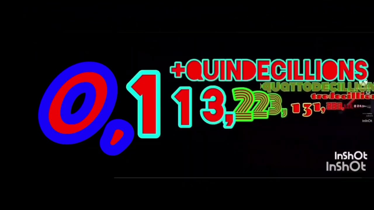0 to septendecillion do octodecillion