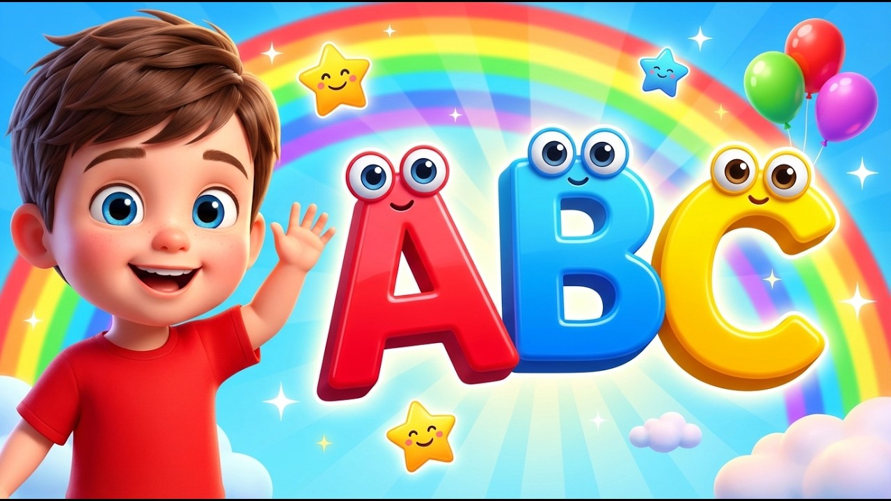 ABC Song for Kids – A to Z Alphabet Learning Animation
