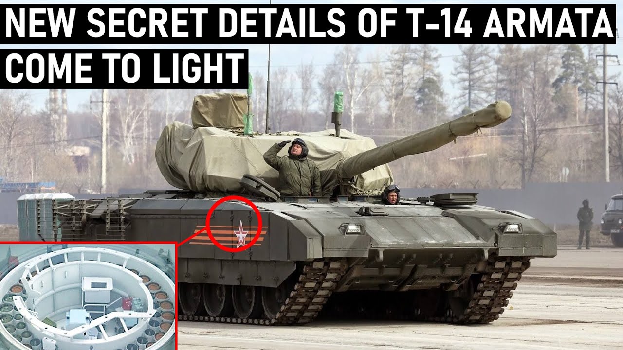 Раскрыты новые секретные подробности о танке Т-14 «Армата»!