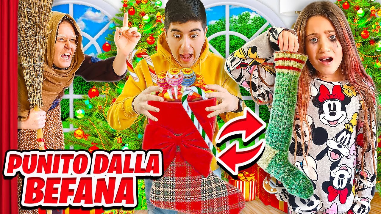 RIKY SCOPRE LA BEFANA CHE ENTRA DI NASCOSTO NELLA NOSTRA NUOVA CASA E RUBA LA CALZA DI GIADA!