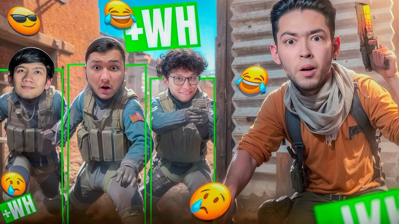 😨KONTRDA STRIMERLARGA QARSHI 1 VS 3 | avagadro pubg |