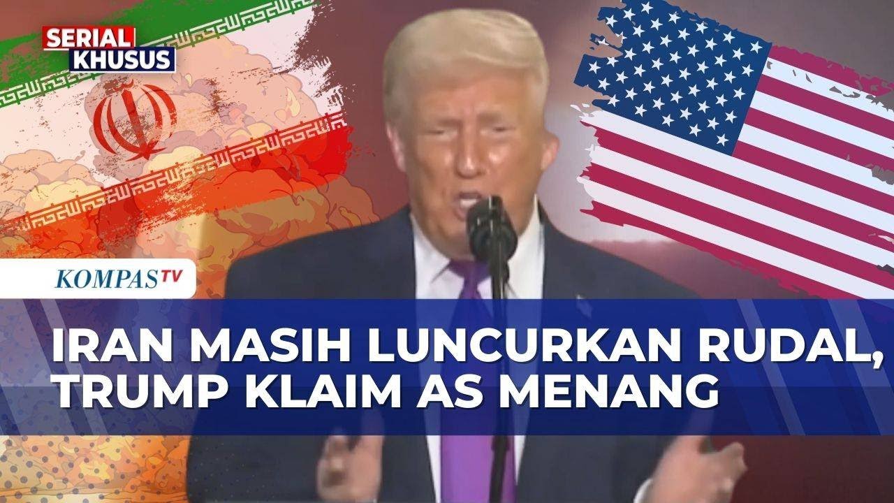Iran Luncurkan Rudal Balistik Berat Gelombang ke-40, Trump Klaim AS Sudah Menang