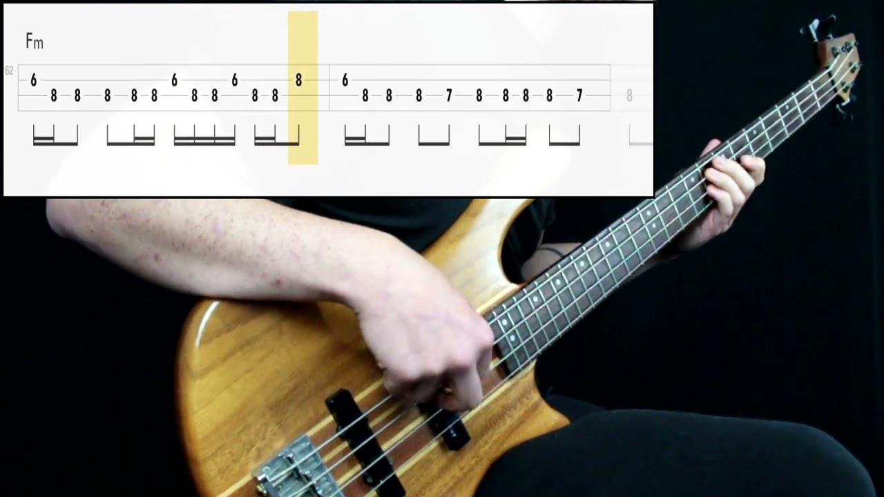 Led Zeppelin - When The Levee Breaks (Bass Cover) (Play Along Tabs In Video)