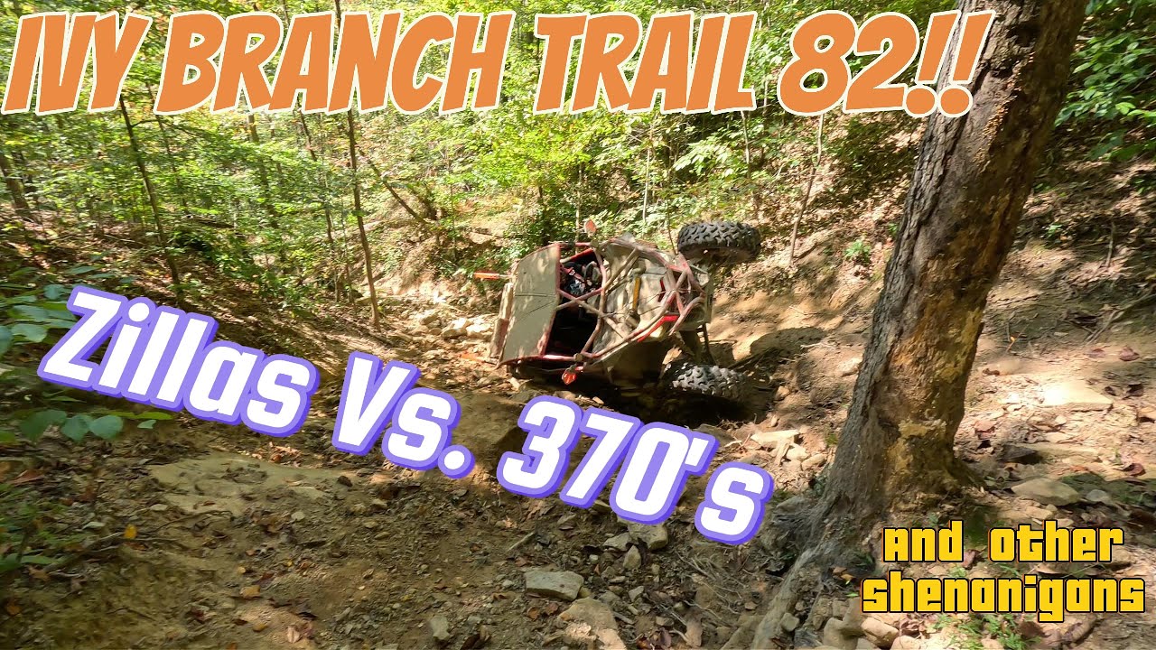 Ivy Branch Trail Double Black 82 | 66 Overlook and Playground | Commander Flys?!?!