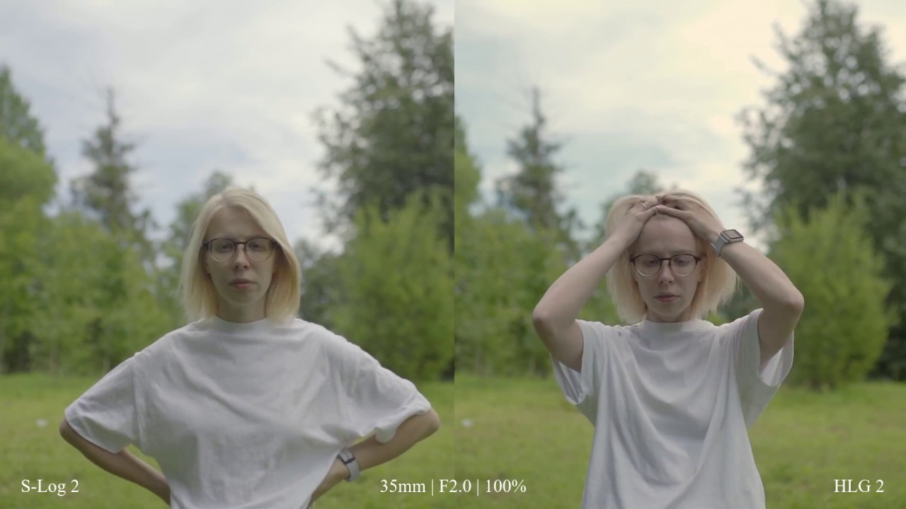 Sony a7III - PP7 (S-Log 2) vs PP10 (HLG 2)