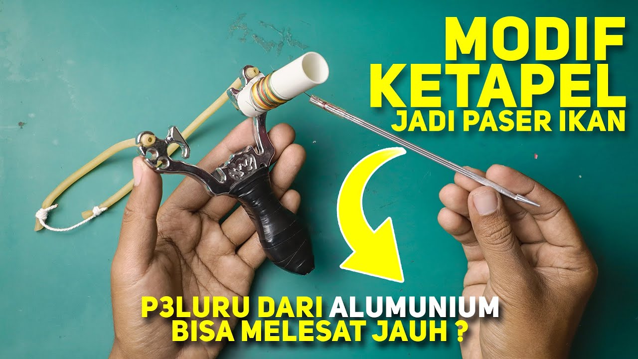 MODIF KETAPEL 30 RIBUAN JADI PASER IKAN ! DIY Paser Ikan #versiudinmaker