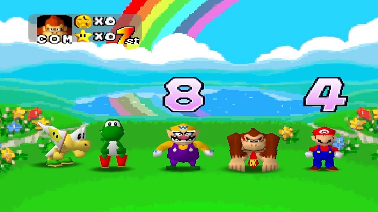 Mario Party: An entire game on my custom Pokemon Mystery Dungeon board