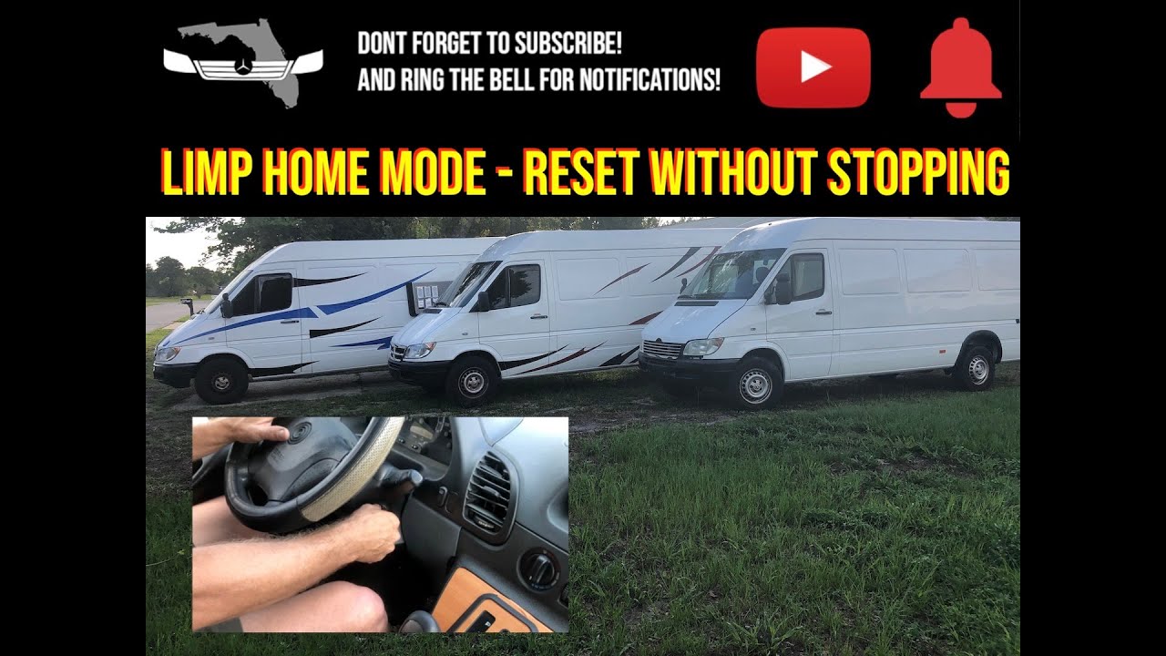 T1N Sprinter Limp Home Mode, How to Reset Without Stopping!
