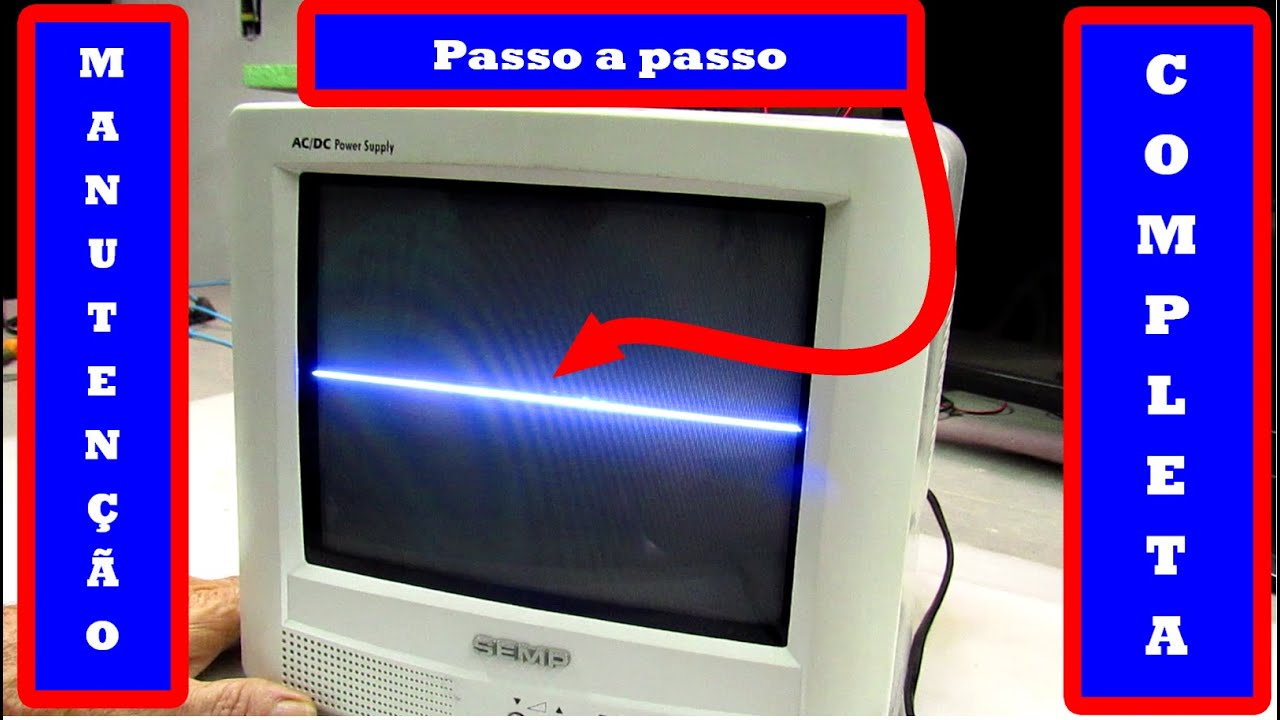 Como isolar um defeito em um tv para saber se é o micro ou CI vertical