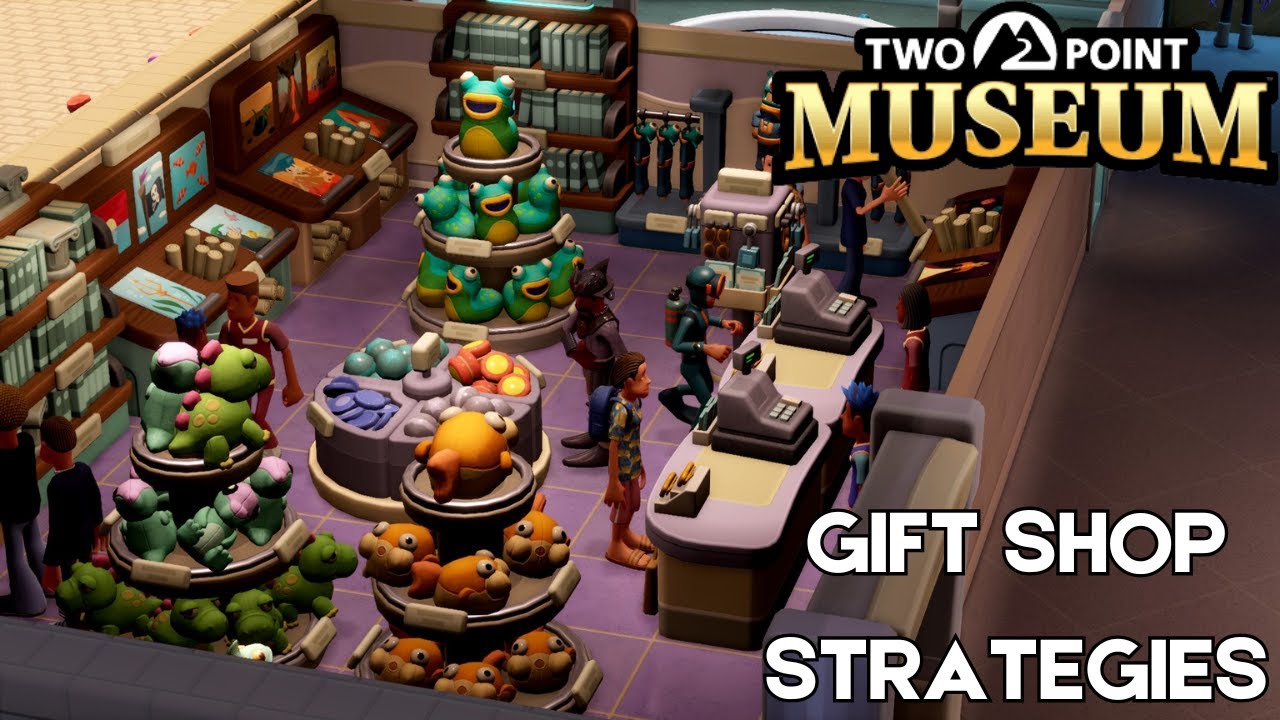 Two Point Museum Strategy & Tactics: Best Gift Shop Layout That Will Make Your Museum RICH
